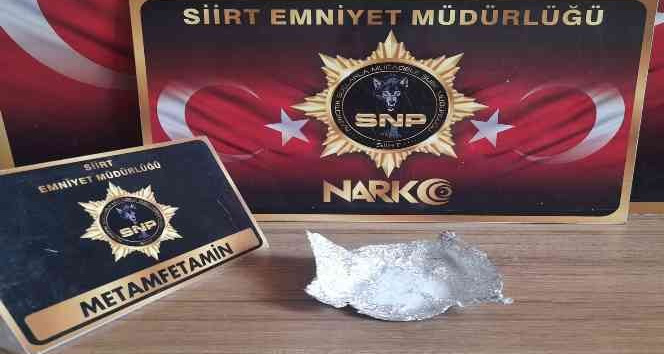 Siirt’te satışa hazır uyuşturucu madde ele geçirildi