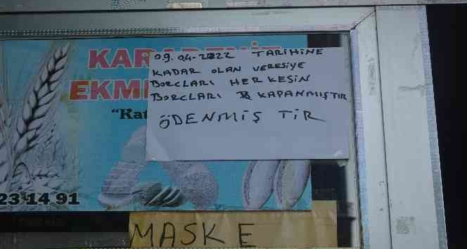 Gizemli hayırsever 7 bakkalda 200 bin liralık veresiye borcu ödedi