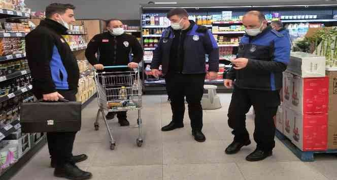 Altınova’da marketler mercek altında