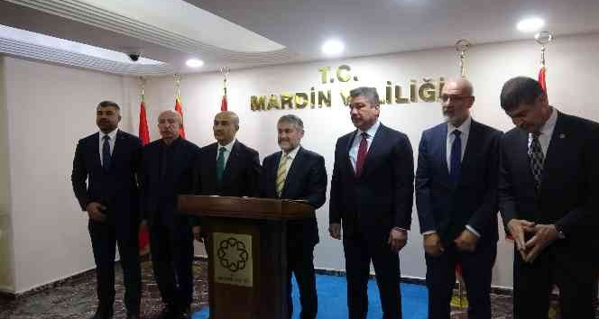 Hazine ve Maliye Bakanı Nebati, Mardin’de