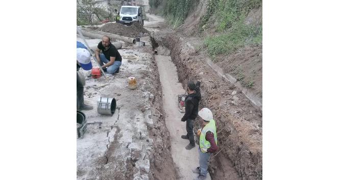 70 yıllık içme suyu şebekesi yenileniyor