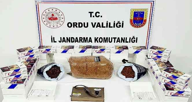 Ordu’da kaçak sigara operasyonu
