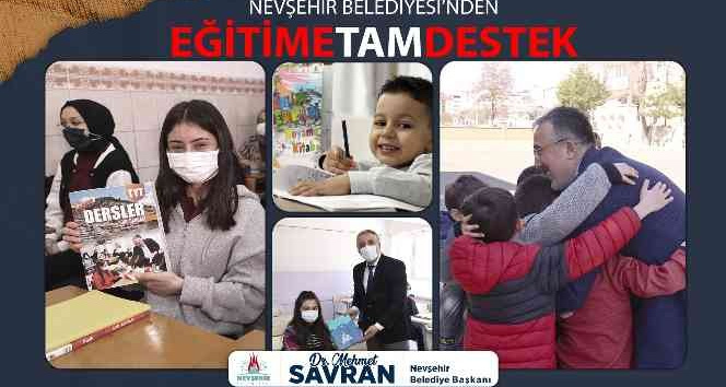 Nevşehir Belediyesi’nden eğitime destek