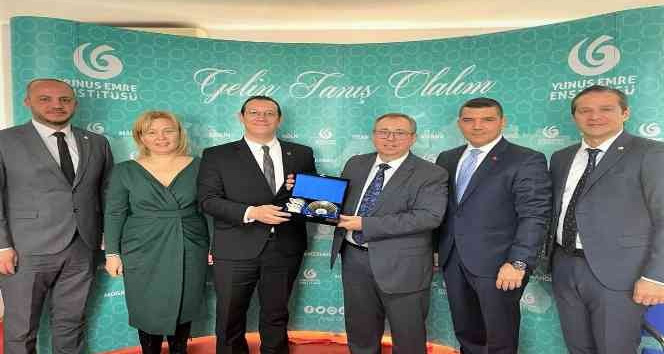 Rektör Tabakoğlu beraberindeki heyet ile Köstence’de temaslarda bulundu
