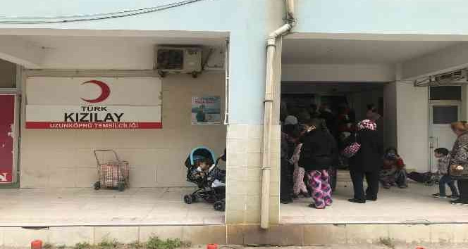 Dar gelirli vatandaşlara kavurma dağıtıldı