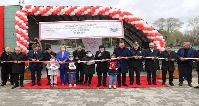 Pınarhisar’da 112 Acil Sağlık Hizmetleri İstasyonu açıldı