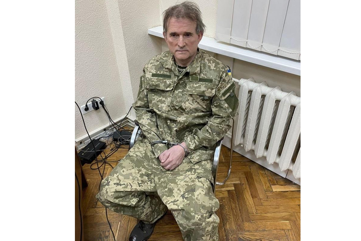 Kızının vaftiz babası Putin olan Ukraynalı firari milletvekili Medvedchuk yakalandı