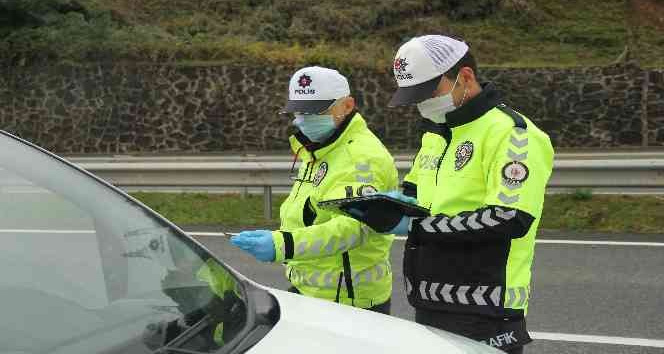 Ordu’da bir haftada 10 binden fazla araç denetlendi