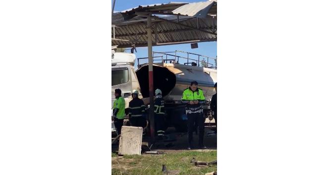 Batman’da tankerde gaz sıkışması sonucu patlama: 1 yaralı