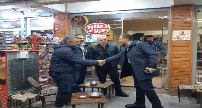 Siirt Valisi Hacıbektaşoğlu, esnaf ve vatandaşları ziyaret etti