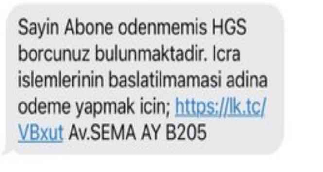 Dolandırıcıların 'HGS' tuzağı İhlas Haber Ajansı