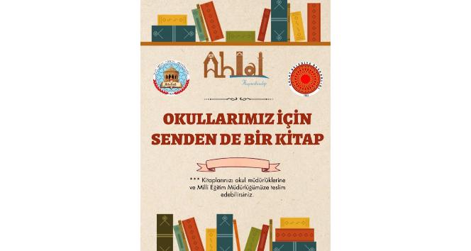 Ahlat’ta “Okullarımız için senden de bir kitap” kampanyası