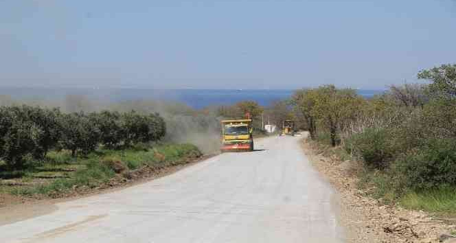 Antik Yunan kenti Alexandria Troas’un yolu yapıldı