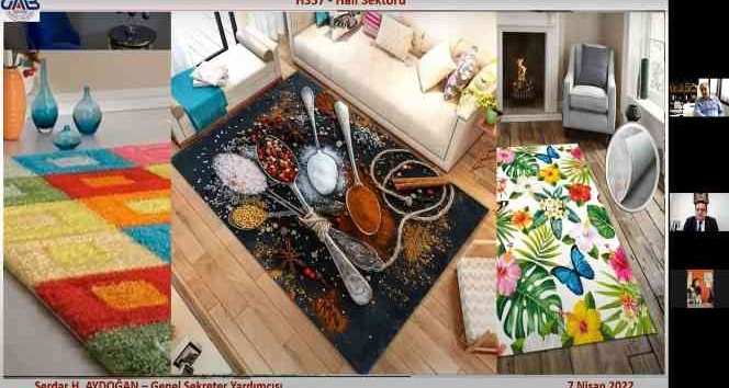 Halı tasarımı yarışması online bilgilendirme toplantısı