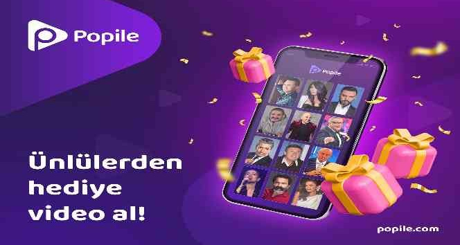 Popile ünlü isimlerle video hediye seçeneği oluşturdu