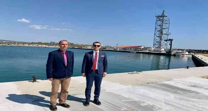 Enez Deniz Gümrük Kapısı rıhtım inşaatı tamamlandı