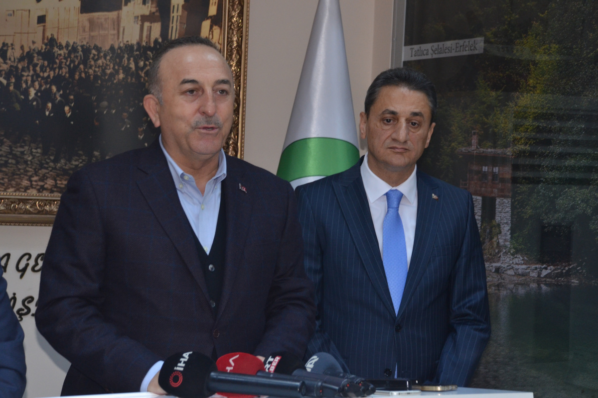 Dışişleri Bakanı Çavuşoğlu Sinop’ta