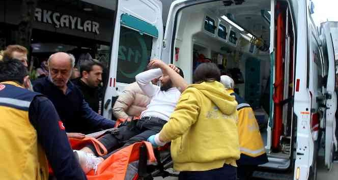 Esnaflar arasında elektrik malzemesi tartışması: 1 yaralı