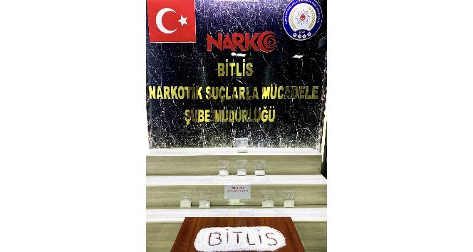 Bitlis’te 2 kilo 16 gram Metanfetamin ele geçirildi