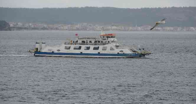 Bozcaada seferlerine fırtına engeli