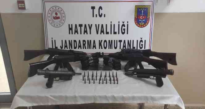 Suriye sınırında silah kaçakçılığı