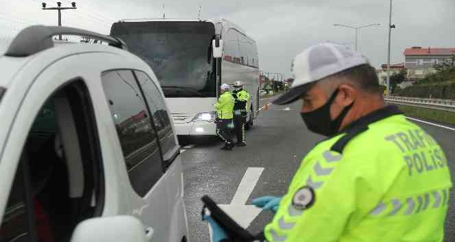 Ordu’da bir haftada 8 binden fazla araç denetlendi