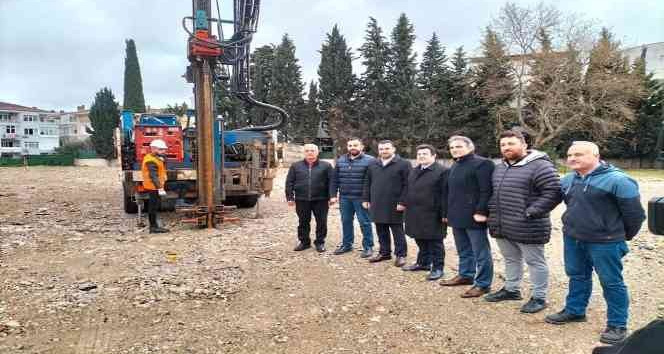Yalova Anadolu Lisesi’nin yeni binası için çalışmalar başladı
