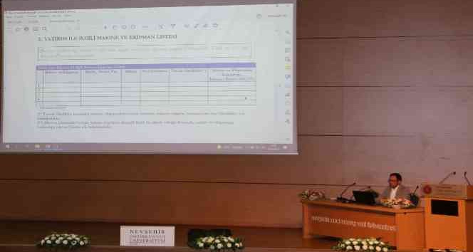 NEVÜ’de TKDK  Proje Hazırlama eğitimi başladı