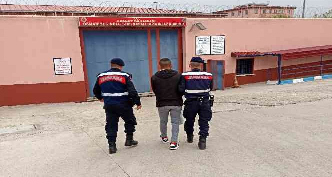 Osmaniye’de hapis cezasıyla aranan hükümlü yakalandı