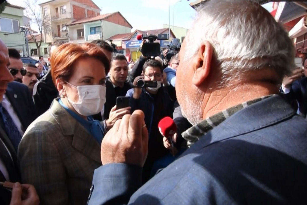 Vatandaştan Akşener'e tepki: “HDP ile gidersen biz de yokuz, millet de yok”