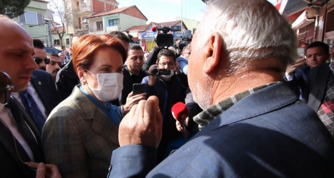 Vatandaştan Akşenere tepki: “HDP ile gidersen kılıç de yokuz, millet de yok”