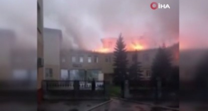 Rus ordusu, Donetskte hastaneyi vurdu