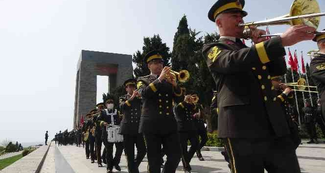 Çanakkale Kara Savaşları’nın 107. yıl dönümü tören provası yapıldı