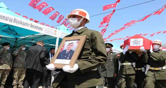 Kahramanmaraşlı şehit son yolculuğuna uğurlandı