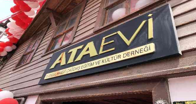 Atatürk’ün izini taşıyan bina, artık ‘Ataevi’ oldu