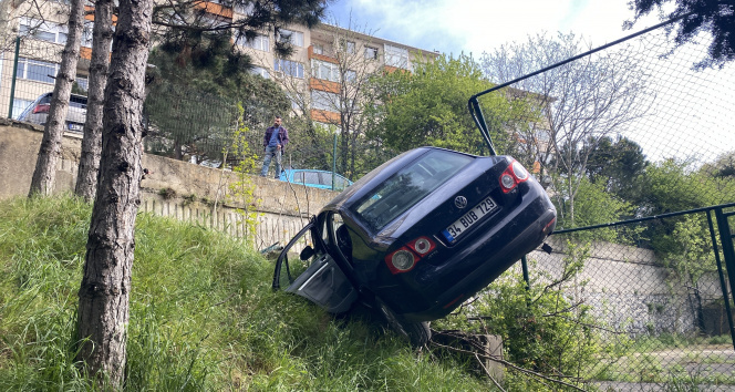 İstanbul akıl almaz kaza!