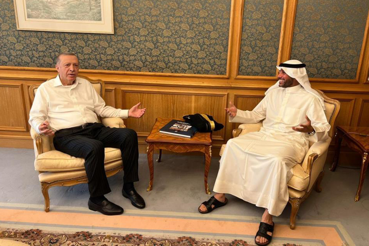 Cumhurbaşkanı Erdoğan, Mekke’de Kuveyt Ulusal Meclisi Başkanı Ganim&#039;i kabul etti