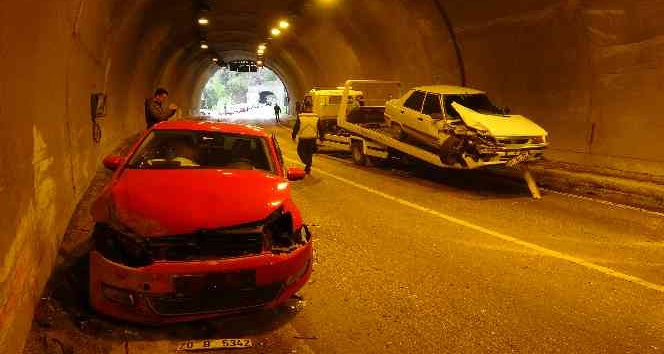 Karabük’te aynı tünelde iki ayrı kaza: 2 yaralı