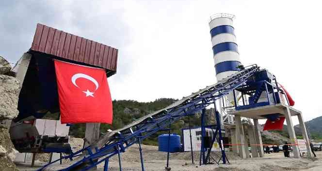 Sinop’ta 1,1 milyon liralık beton santrali yatırımı
