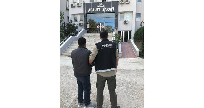 Yaklaşık 100 gram metanfetamin ile yakalanan şahıs tutuklandı