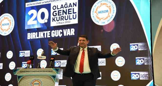 AESOB Başkanı Adlıhan Dere güven tazeledi