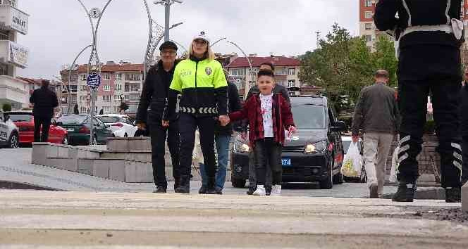 Yozgat’ta ‘Yayalar için 5 adımda güvenli trafik’ projesi tanıtıldı