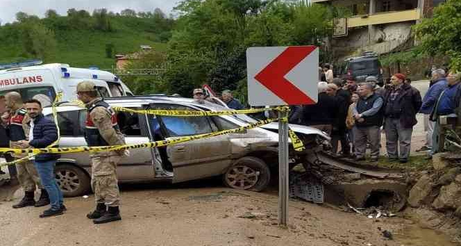 Ordu’da trafik kazası: 1 ölü, 4 yaralı