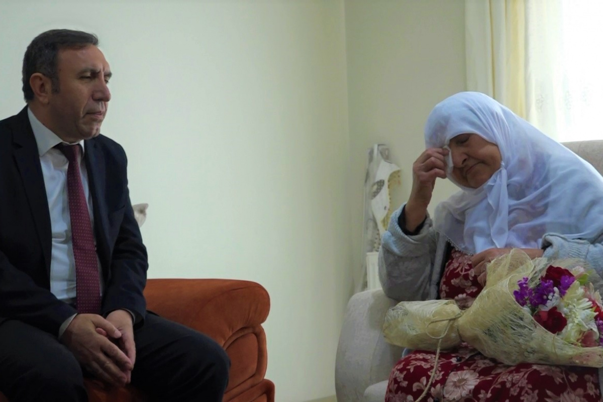 Bingöl’de şehit annesine duygulandıran ziyaret