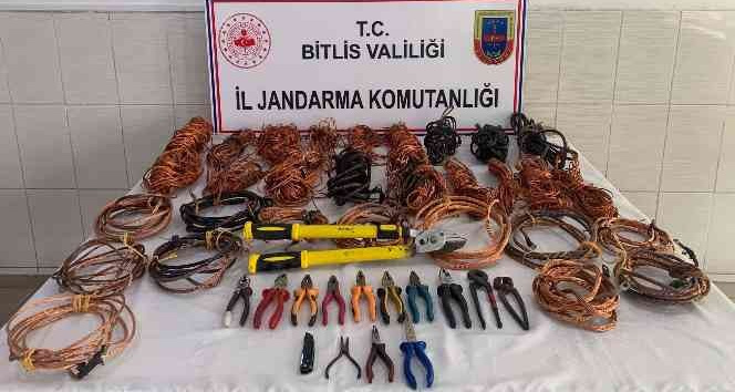 Bitlis’te 8 hırsızlık şüphelisi yakalandı