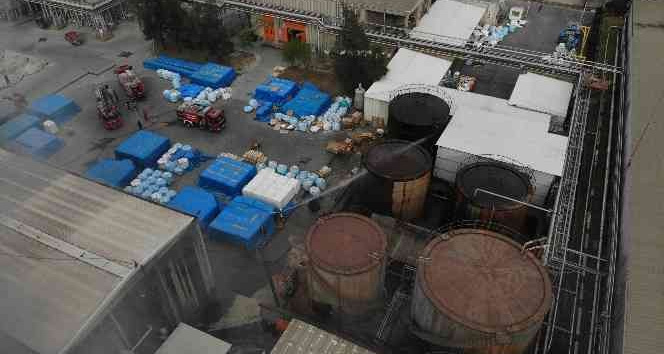 Manisa OSB’de fabrika yangını