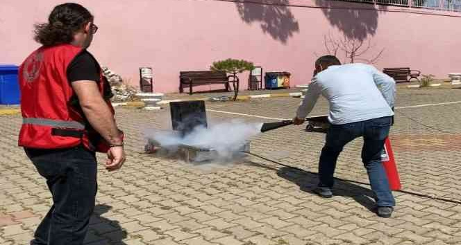 Bozdoğan MYO’da yangın ve acil afet tatbikatı yapıldı