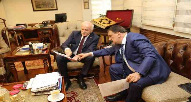 Başkan Gürkan, Genel Müdür Ersoy ile görüştü