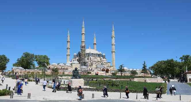 Selimiye Camisi restorasyon çalışmaları