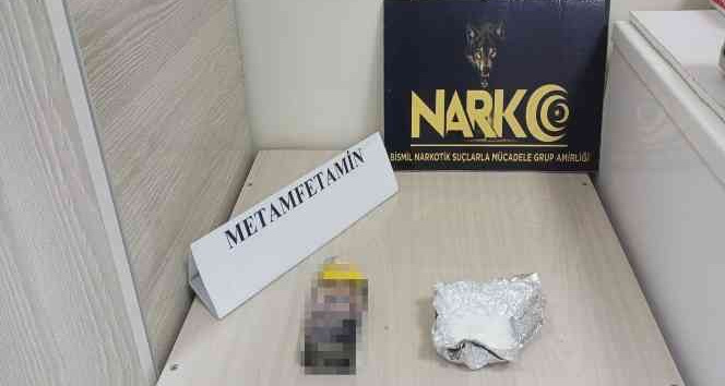 Diyarbakır’da uyuşturucu operasyonunda 1 tutuklama